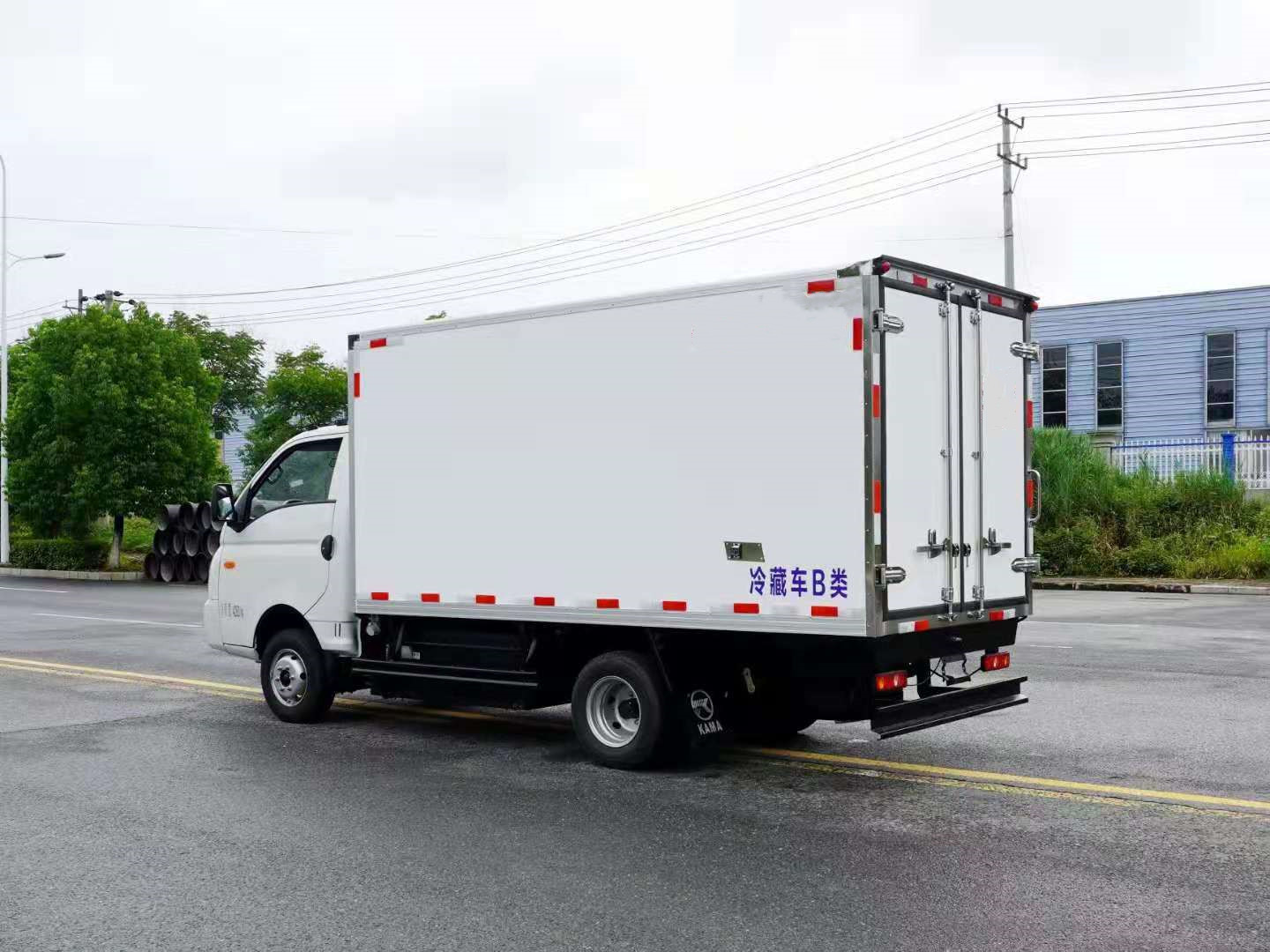 凱馬銳航純電動(dòng)冷藏車